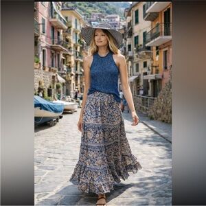 Anthropologie NWT Stitched Sweater Tank size S.